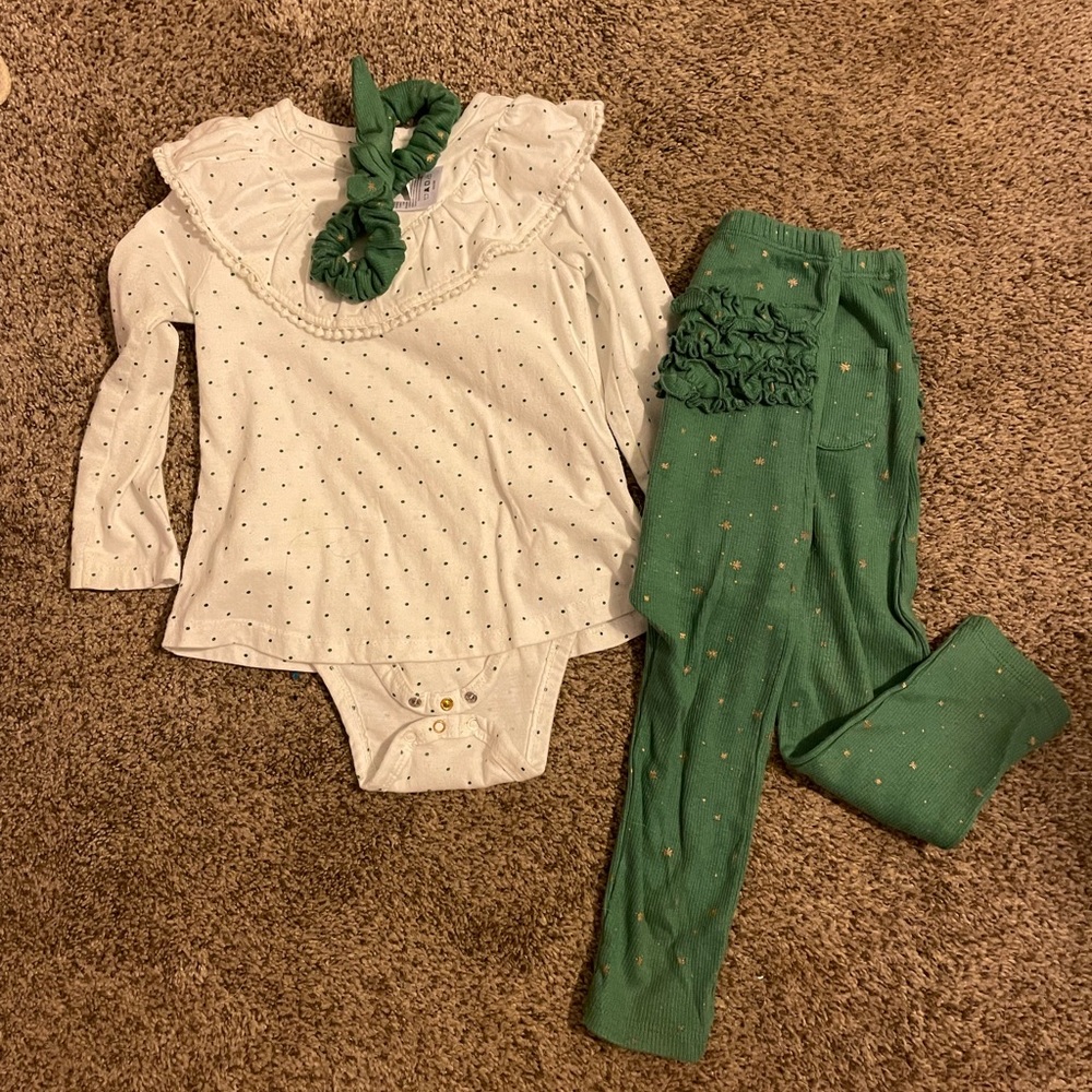 Polka dot set